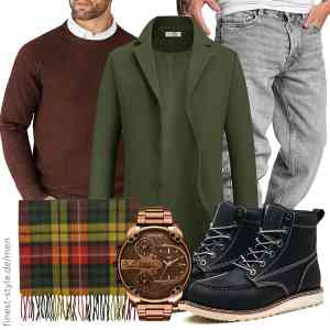 Top herren-Outfit im Finest-Trend-Style für ein selbstbewusstes Modegefühl mit tollen Produkten