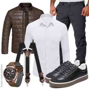 Top herren-Outfit im Finest-Trend-Style für ein selbstbewusstes Modegefühl mit tollen Produkten