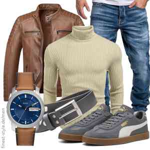 Top herren-Outfit im Finest-Trend-Style für ein selbstbewusstes Modegefühl mit tollen Produkten