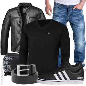 Top herren-Outfit im Finest-Trend-Style für ein selbstbewusstes Modegefühl mit tollen Produkten