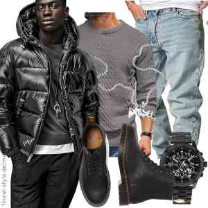 Top herren-Outfit im Finest-Trend-Style für ein selbstbewusstes Modegefühl mit tollen Produkten