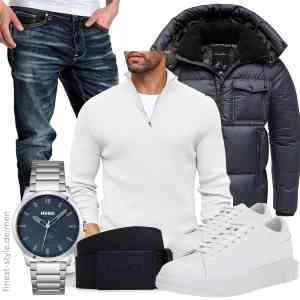 Top herren-Outfit im Finest-Trend-Style für ein selbstbewusstes Modegefühl mit tollen Produkten
