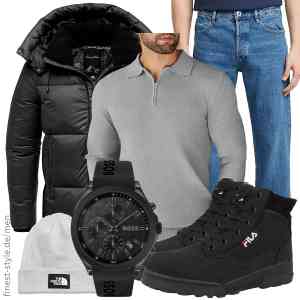 Top herren-Outfit im Finest-Trend-Style für ein selbstbewusstes Modegefühl mit tollen Produkten