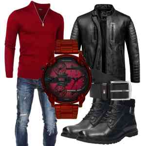 Top herren-Outfit im Finest-Trend-Style für ein selbstbewusstes Modegefühl mit tollen Produkten