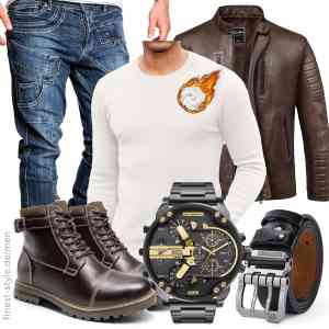 Top herren-Outfit im Finest-Trend-Style für ein selbstbewusstes Modegefühl mit tollen Produkten