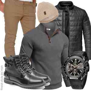 Top herren-Outfit im Finest-Trend-Style für ein selbstbewusstes Modegefühl mit tollen Produkten