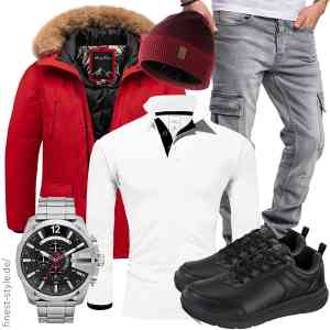 Top herren-Outfit im Finest-Trend-Style für ein selbstbewusstes Modegefühl mit tollen Produkten