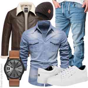 Top herren-Outfit im Finest-Trend-Style für ein selbstbewusstes Modegefühl mit tollen Produkten