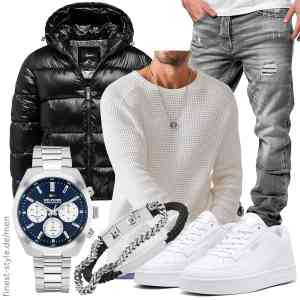 Top herren-Outfit im Finest-Trend-Style für ein selbstbewusstes Modegefühl mit tollen Produkten