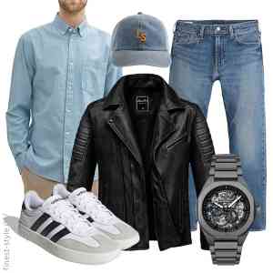 Top herren-Outfit im Finest-Trend-Style für ein selbstbewusstes Modegefühl mit tollen Produkten