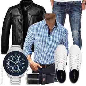 Top herren-Outfit im Finest-Trend-Style für ein selbstbewusstes Modegefühl mit tollen Produkten