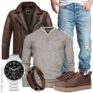 Top herren-Outfit im Finest-Trend-Style für ein selbstbewusstes Modegefühl mit tollen Produkten