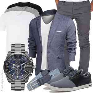 Top herren-Outfit im Finest-Trend-Style für ein selbstbewusstes Modegefühl mit tollen Produkten