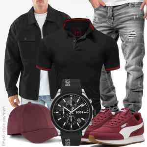 Top herren-Outfit im Finest-Trend-Style für ein selbstbewusstes Modegefühl mit tollen Produkten