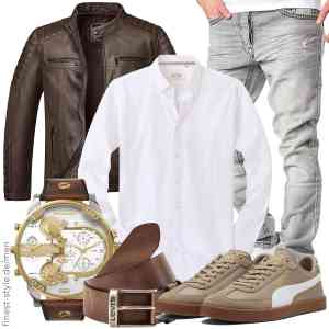 Top herren-Outfit im Finest-Trend-Style für ein selbstbewusstes Modegefühl mit tollen Produkten