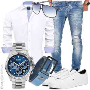 Top herren-Outfit im Finest-Trend-Style für ein selbstbewusstes Modegefühl mit tollen Produkten