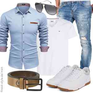 Top herren-Outfit im Finest-Trend-Style für ein selbstbewusstes Modegefühl mit tollen Produkten