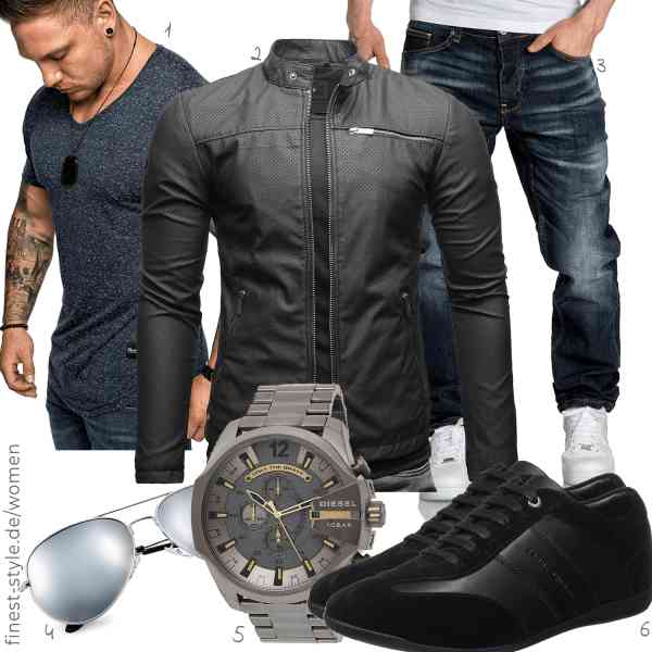 Top herren-Outfit im Finest-Trend-Style für ein selbstbewusstes Modegefühl mit tollen Produkten von REPUBLIX,Yveser,Crone,Amaci&Sons,Diesel,Tommy Hilfiger
