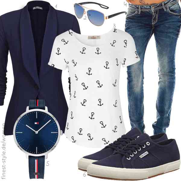 Top herren-Outfit im Finest-Trend-Style für ein selbstbewusstes Modegefühl mit tollen Produkten von UNibelle,Carfia,Tommy Hilfiger,ELFIN,Superga