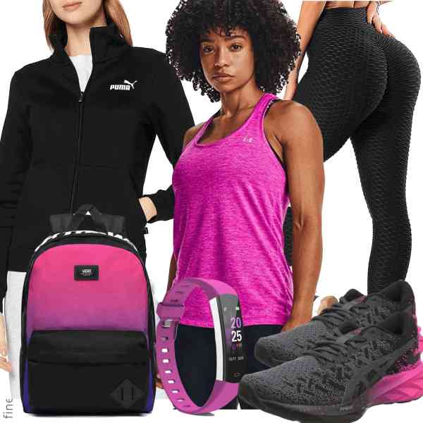 Top herren-Outfit im Finest-Trend-Style für ein selbstbewusstes Modegefühl mit tollen Produkten von PUMA,Under Armour,INSTINNCT,YoYoFit,Vans,ASICS