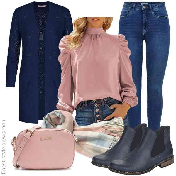 Top frauen-Outfit im Finest-Trend-Style für ein selbstbewusstes Modegefühl mit tollen Produkten von GRACE KARIN,Dokotoo,ONLY,Chalier Fashion,Lazarotti,Rieker