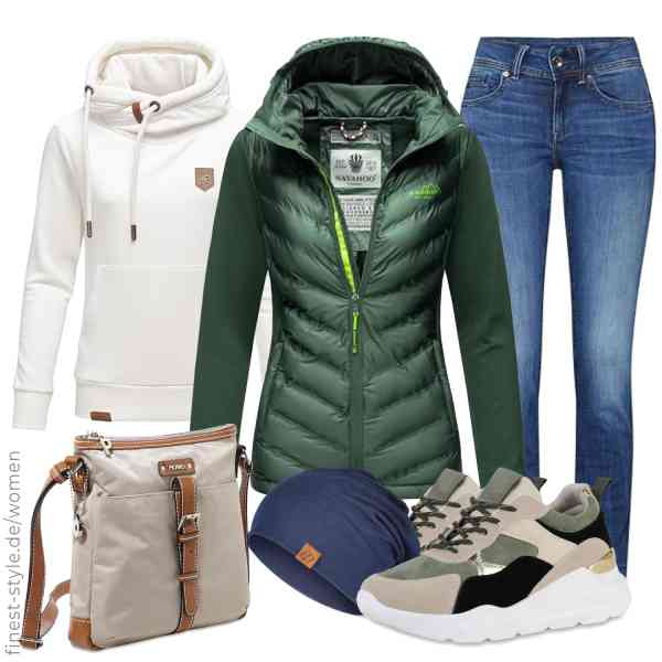 Top frauen-Outfit im Finest-Trend-Style für ein selbstbewusstes Modegefühl mit tollen Produkten von Navahoo,REPUBLIX,G-STAR RAW,HASAGEI,Picard,VAN HILL