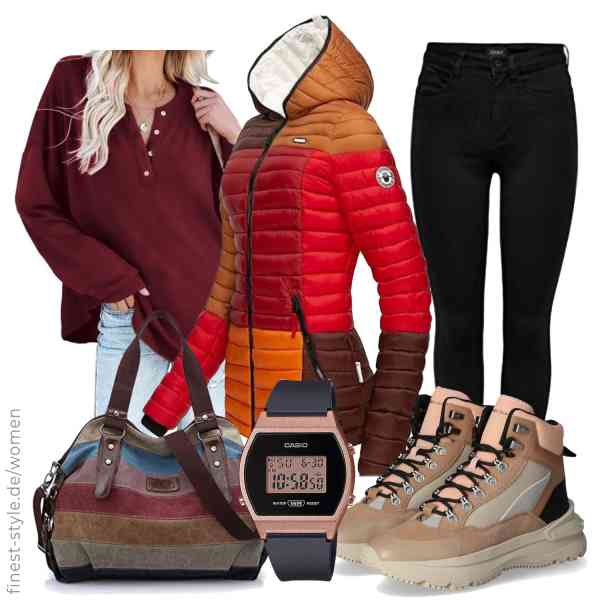 Top frauen-Outfit im Finest-Trend-Style für ein selbstbewusstes Modegefühl mit tollen Produkten von Navahoo,Florboom,ONLY,Casio,WAWJ,Calvin Klein Jeans