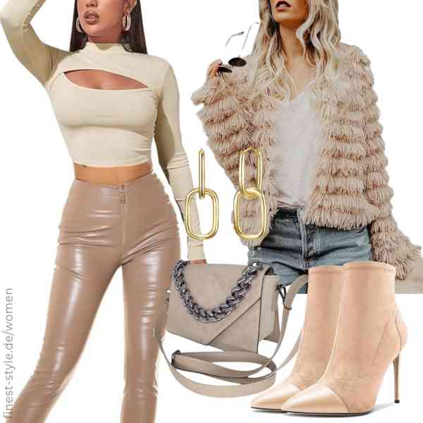Top frauen-Outfit im Finest-Trend-Style für ein selbstbewusstes Modegefühl mit tollen Produkten von Saodimallsu,DIDK,Koucla,GLANZSTÜCKE MÜNCHEN,Armat Bags,Aachcol
