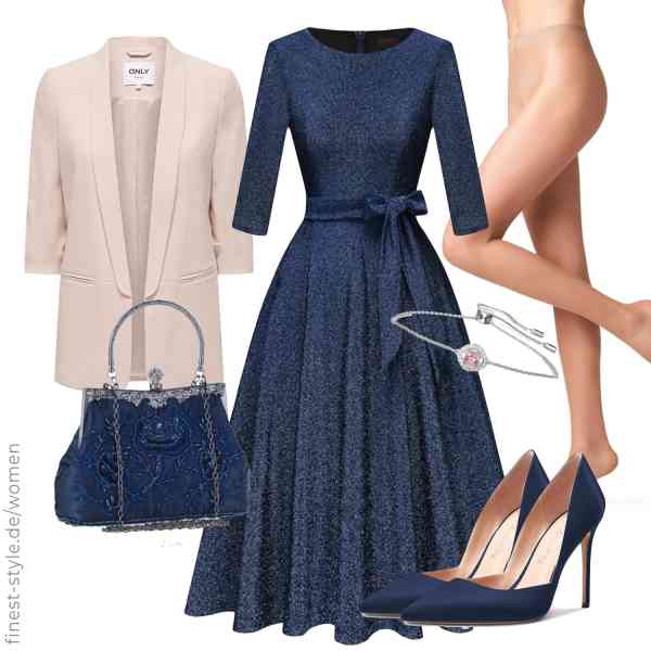 Top frauen-Outfit im Finest-Trend-Style für ein selbstbewusstes Modegefühl mit tollen Produkten von ONLY,DRESSTELLS,FALKE,Swarovski,Jywmsc,NobleOnly
