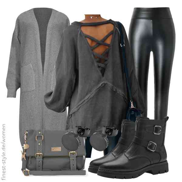 Top frauen-Outfit im Finest-Trend-Style für ein selbstbewusstes Modegefühl mit tollen Produkten von Saymany,Minetom,hitueu,Liebeskind,Catwalk Collection Handbags,Tamaris