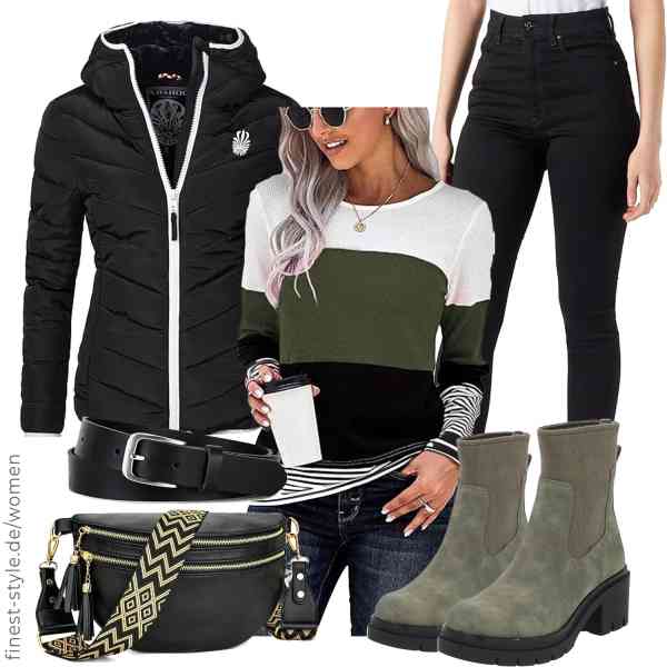 Top frauen-Outfit im Finest-Trend-Style für ein selbstbewusstes Modegefühl mit tollen Produkten von Navahoo,FANGJIN,G-STAR RAW,LANXINGLUO,Frentree,Palado