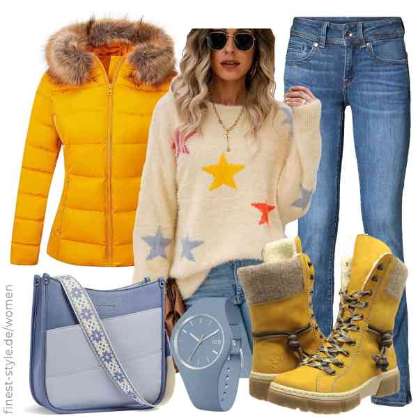Top frauen-Outfit im Finest-Trend-Style für ein selbstbewusstes Modegefühl mit tollen Produkten von BELLIVERA,HEYPORK,G-STAR RAW,ICE-WATCH,BOSTANTEN,Rieker