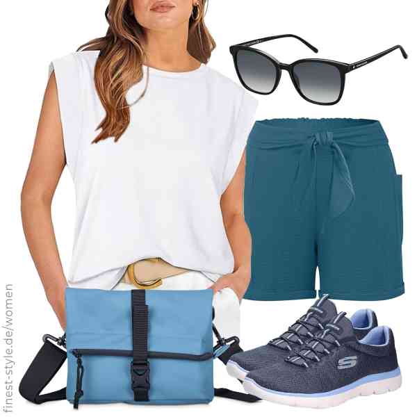 Top frauen-Outfit im Finest-Trend-Style für ein selbstbewusstes Modegefühl mit tollen Produkten von WIHOLL,Hsternexy,,Cas8,Skechers