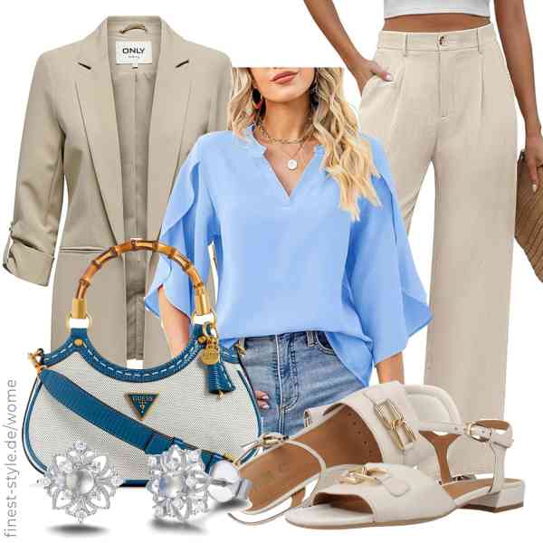 Top frauen-Outfit im Finest-Trend-Style für ein selbstbewusstes Modegefühl mit tollen Produkten von ONLY,Boikey,PASUDA,FANCIME,GUESS,Geox