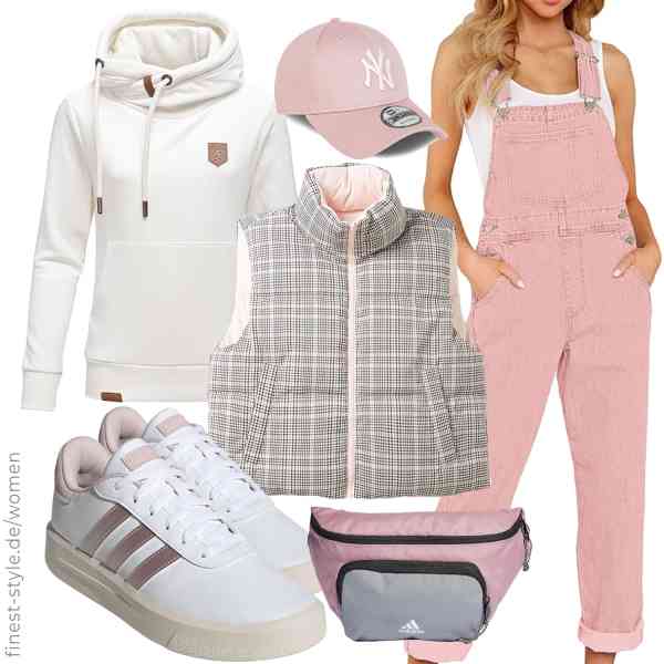 Top frauen-Outfit im Finest-Trend-Style für ein selbstbewusstes Modegefühl mit tollen Produkten von TOM TAILOR Denim,REPUBLIX,Roskiky,adidas,New Era,adidas