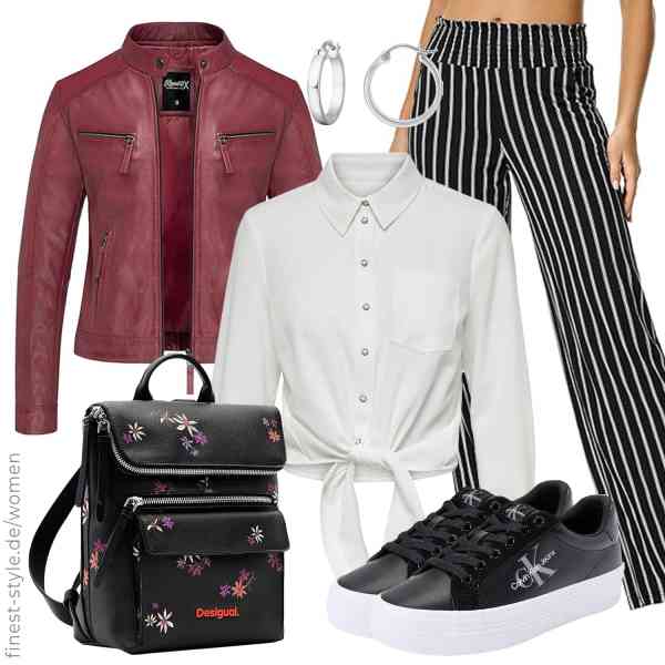 Top frauen-Outfit im Finest-Trend-Style für ein selbstbewusstes Modegefühl mit tollen Produkten von REPUBLIX,ONLY,EXCHIC,limerencia,Desigual,Calvin Klein Jeans