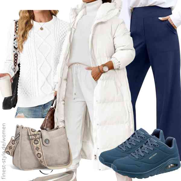 Top frauen-Outfit im Finest-Trend-Style für ein selbstbewusstes Modegefühl mit tollen Produkten von JIAALU,GRECERELLE,Desol,APHISON,Skechers