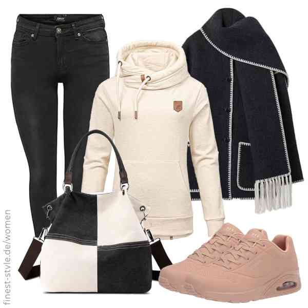 Top frauen-Outfit im Finest-Trend-Style für ein selbstbewusstes Modegefühl mit tollen Produkten von Chanpning,REPUBLIX,ONLY,SODOLLEE,Skechers