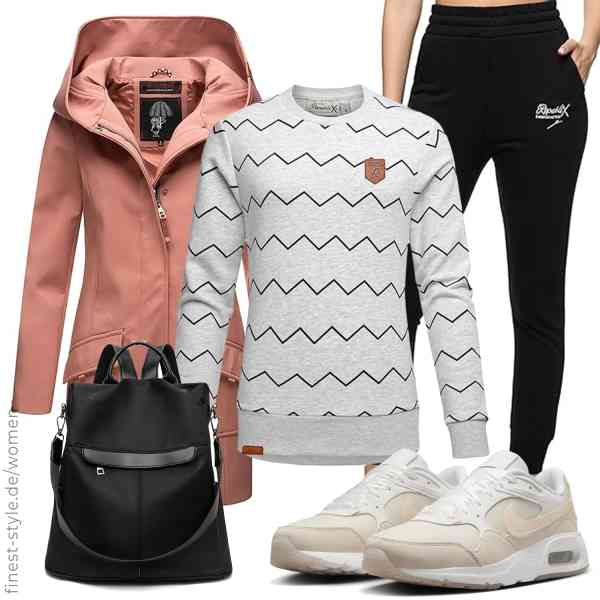 Top frauen-Outfit im Finest-Trend-Style für ein selbstbewusstes Modegefühl mit tollen Produkten von MARIKOO,REPUBLIX,REPUBLIX,SPEEDEVE,Nike