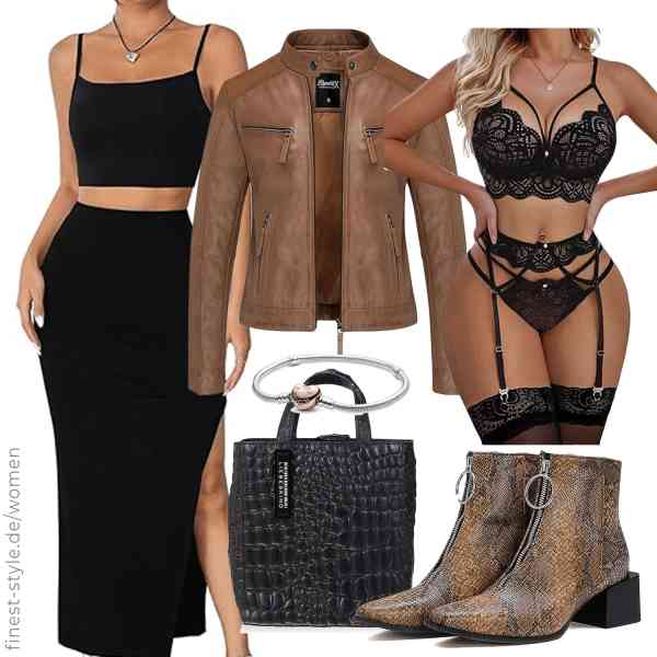 Top frauen-Outfit im Finest-Trend-Style für ein selbstbewusstes Modegefühl mit tollen Produkten von REPUBLIX,SweatyRocks,Lucyme,PANDORA,Liebeskind,Vrupons