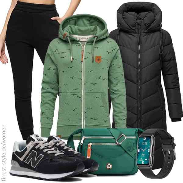 Top frauen-Outfit im Finest-Trend-Style für ein selbstbewusstes Modegefühl mit tollen Produkten von Navahoo,REPUBLIX,REPUBLIX,findtime,FANDARE,New Balance