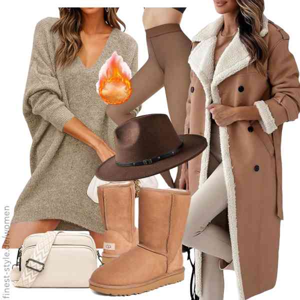 Top frauen-Outfit im Finest-Trend-Style für ein selbstbewusstes Modegefühl mit tollen Produkten von EGSDMNVSQ,Imily Bela,AMIYOYO,besbomig,TIAASTAP,UGG