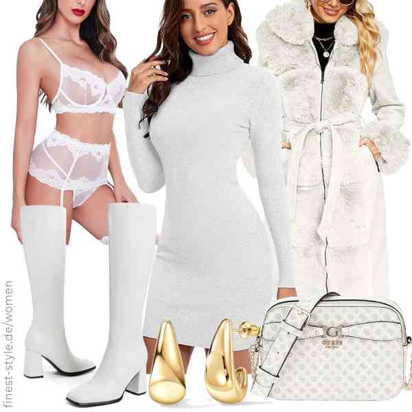 Top frauen-Outfit im Finest-Trend-Style für ein selbstbewusstes Modegefühl mit tollen Produkten von Giolshon,Avancel,Avidlove,Dochais,GUESS,MIRAAZZURRA