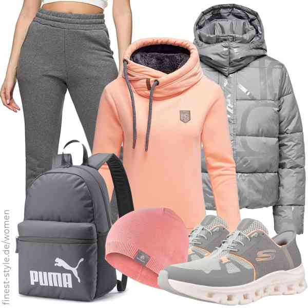 Top frauen-Outfit im Finest-Trend-Style für ein selbstbewusstes Modegefühl mit tollen Produkten von ONLY,REPUBLIX,REPUBLIX,YANIKY,PUMA,Skechers