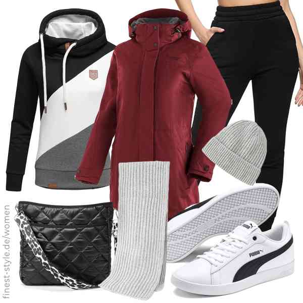 Top frauen-Outfit im Finest-Trend-Style für ein selbstbewusstes Modegefühl mit tollen Produkten von Maier Sports,REPUBLIX,REPUBLIX,Lychii,Embouro,PUMA