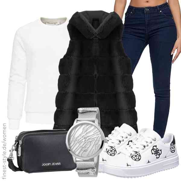 Top frauen-Outfit im Finest-Trend-Style für ein selbstbewusstes Modegefühl mit tollen Produkten von Generic,REPUBLIX,REPUBLIX,Just Cavalli,Joop!,GUESS