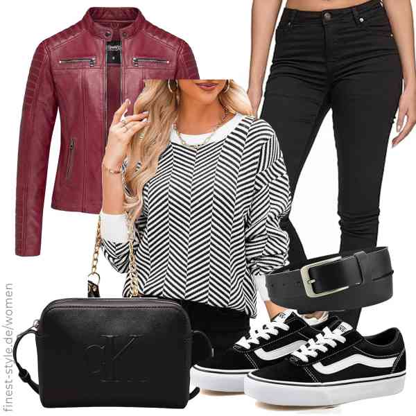 Top frauen-Outfit im Finest-Trend-Style für ein selbstbewusstes Modegefühl mit tollen Produkten von REPUBLIX,Dokotoo,REPUBLIX,Vascavi,Calvin Klein Jeans,Vans