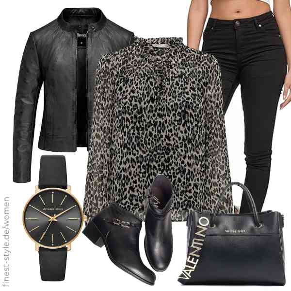 Top frauen-Outfit im Finest-Trend-Style für ein selbstbewusstes Modegefühl mit tollen Produkten von REPUBLIX,ONLY,REPUBLIX,Michael Kors,Valentino,NOESLOMISMO BY DILEMA