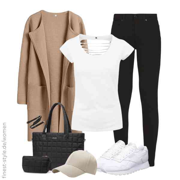 Top frauen-Outfit im Finest-Trend-Style für ein selbstbewusstes Modegefühl mit tollen Produkten von Timuspo,Build Your Brand,REPUBLIX,Favuit,LOVEVOOK,Reebok