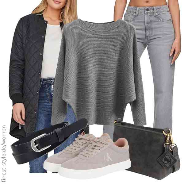 Top frauen-Outfit im Finest-Trend-Style für ein selbstbewusstes Modegefühl mit tollen Produkten von ,FULIER,REPUBLIX,Frentree,Berliner Bags,Calvin Klein